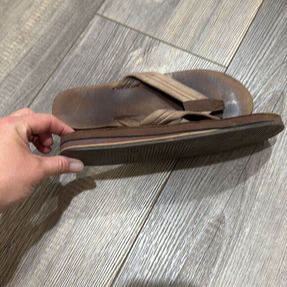 Rainbow Sandals Leather Double Layer Arch Support with a 1” Strap - Picture 4 of 8